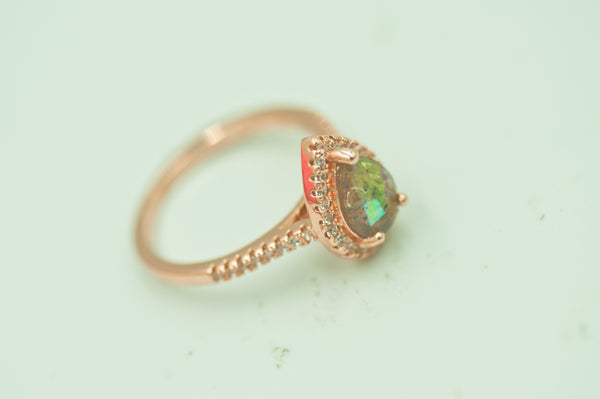 SOLEIL - TEAR DROP RING