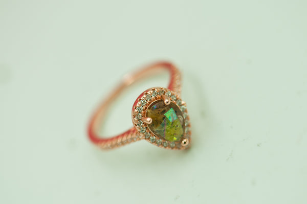 SOLEIL - TEAR DROP RING