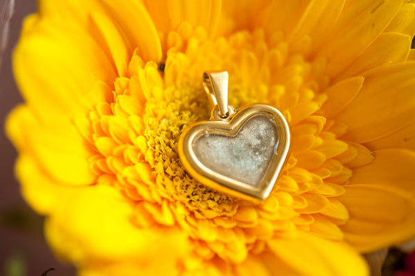 BEVERLY - DOUBLE SIDED HEART PENDANT