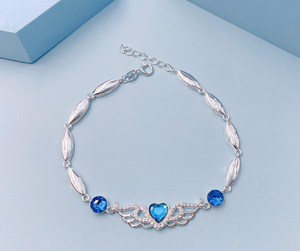 BLAESILLA - Winged Heart Bracelet