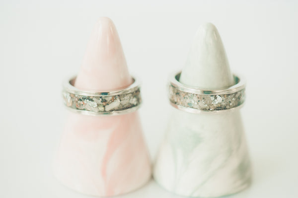 CHRISTOPHER AND CASSEY- COUPLE CHANNEL RING