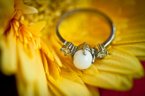 ELLE - PEARL RING