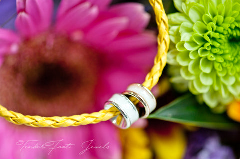 NOVA - DISC CHARM BRAIDED BRACELET