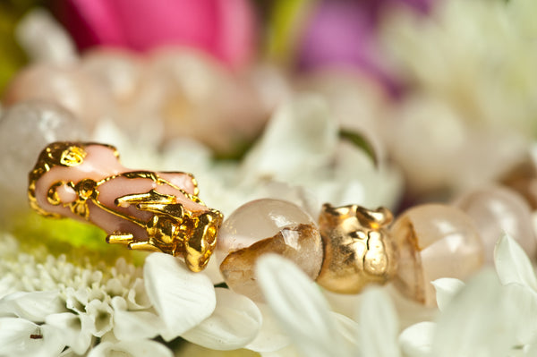 RIA - PINK AVENTURINE PIAO BRACELET